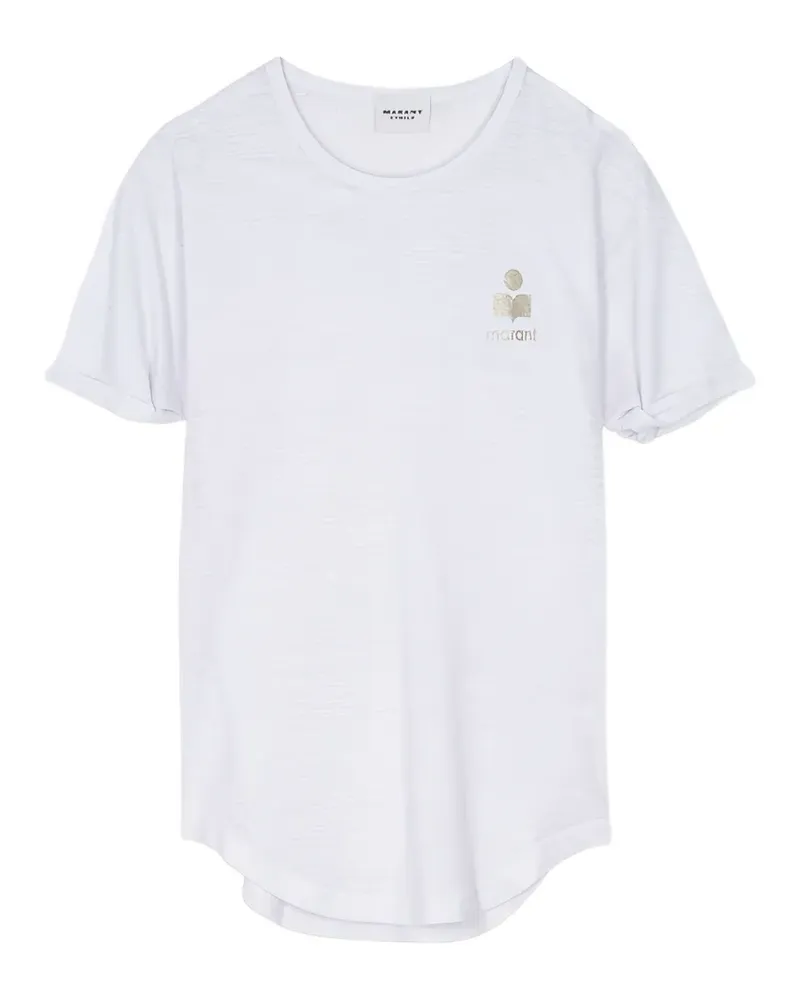 Isabel Marant logo-print T-shirt - Weiß Weiß