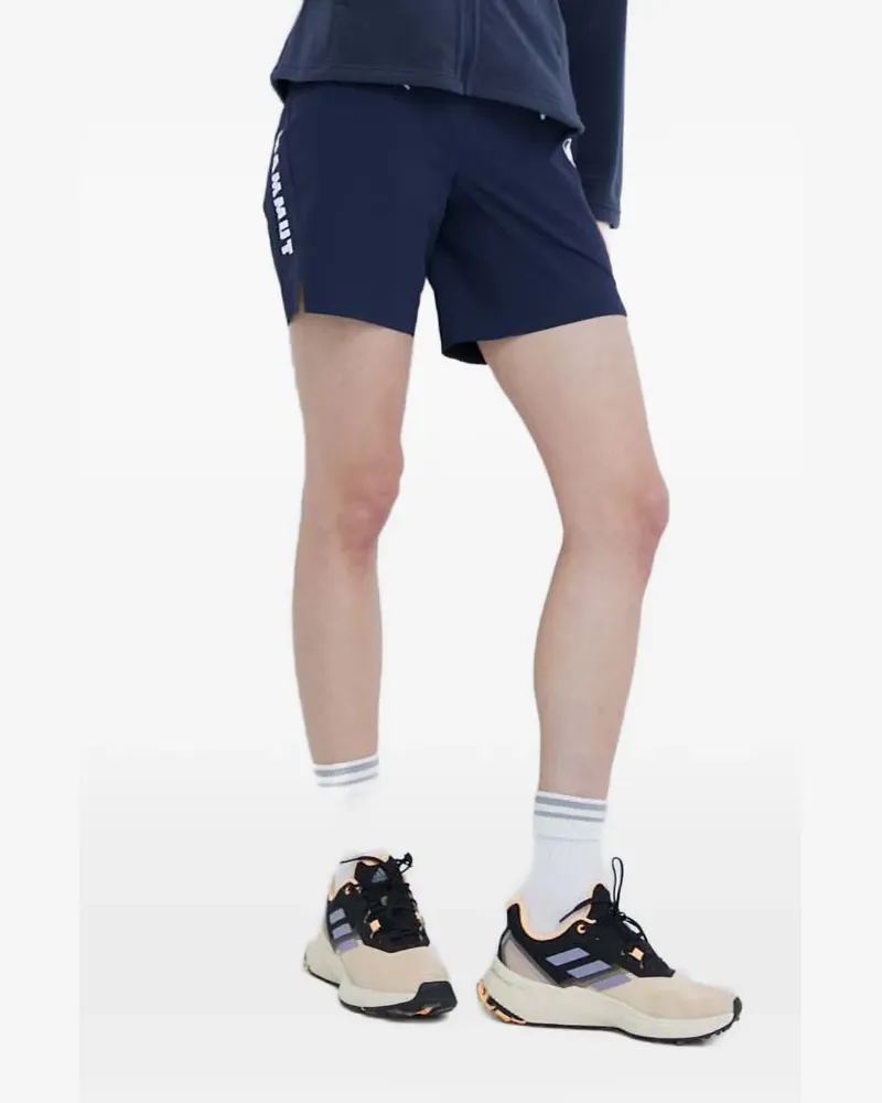 Mammut Aenergy Light SO logo zip shorts - Blau Blau