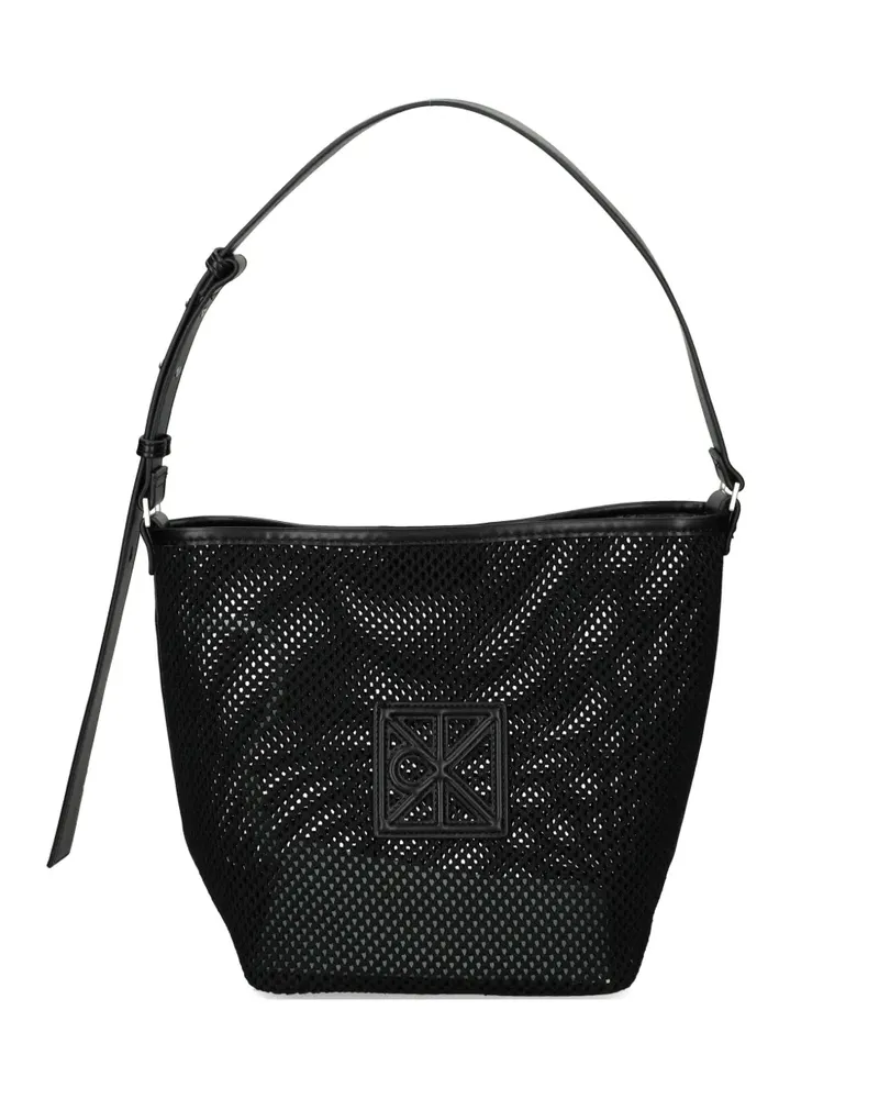 Calvin Klein logo shoulder bag - Schwarz Schwarz