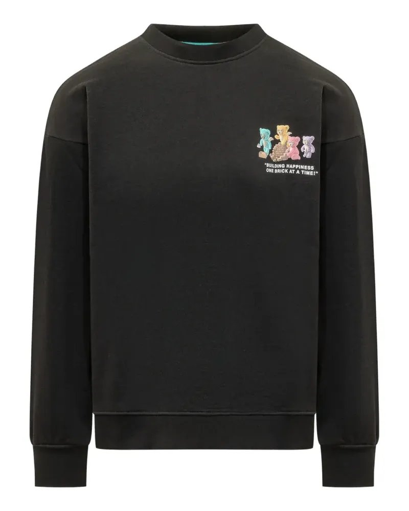 BARROW Sweatshirt mit grafischem Print - Schwarz Schwarz