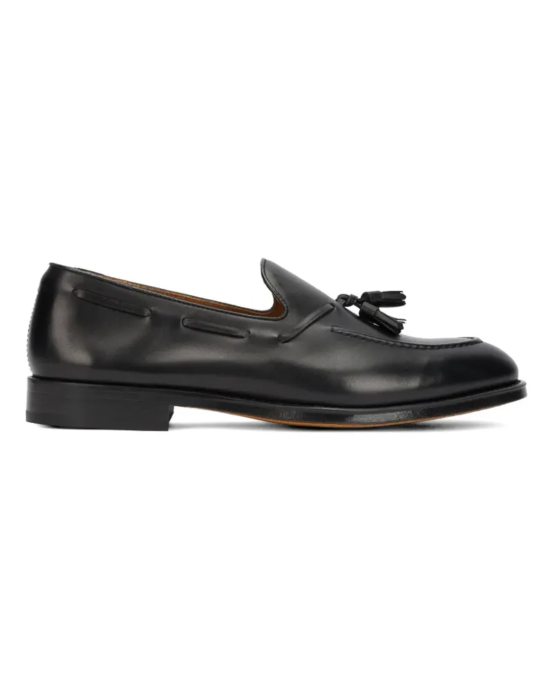 Doucal´s tassel-detail leather loafers - Schwarz Schwarz