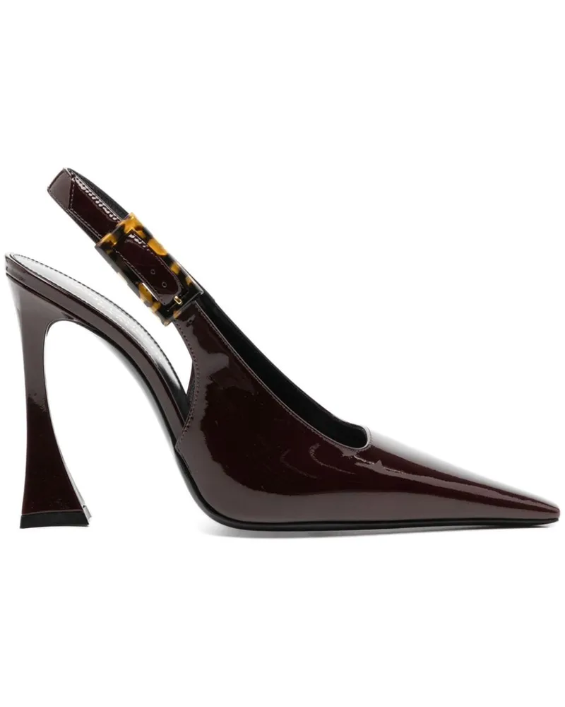 Saint Laurent Stone Sevilla Pumps 110mm - Rot Rot