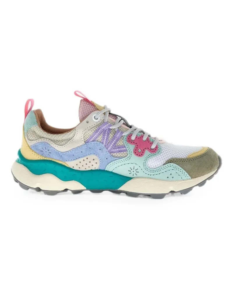 Flower MOUNTAIN Yamano 3 Sneakers mit Wildledereinsätzen - Weiß Weiß