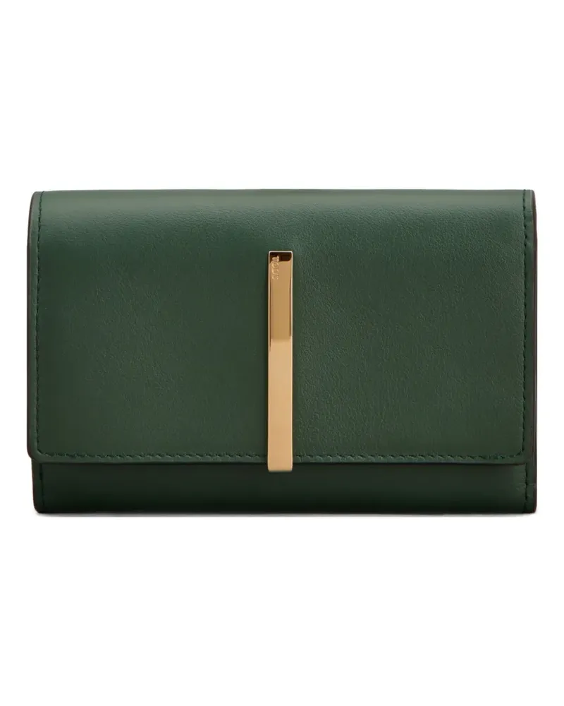 TOD'S bar tri-fold wallet - Grün Grün