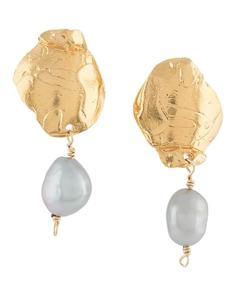 Alighieri Shadow and Pearl' Ohrringe - Gold Gold