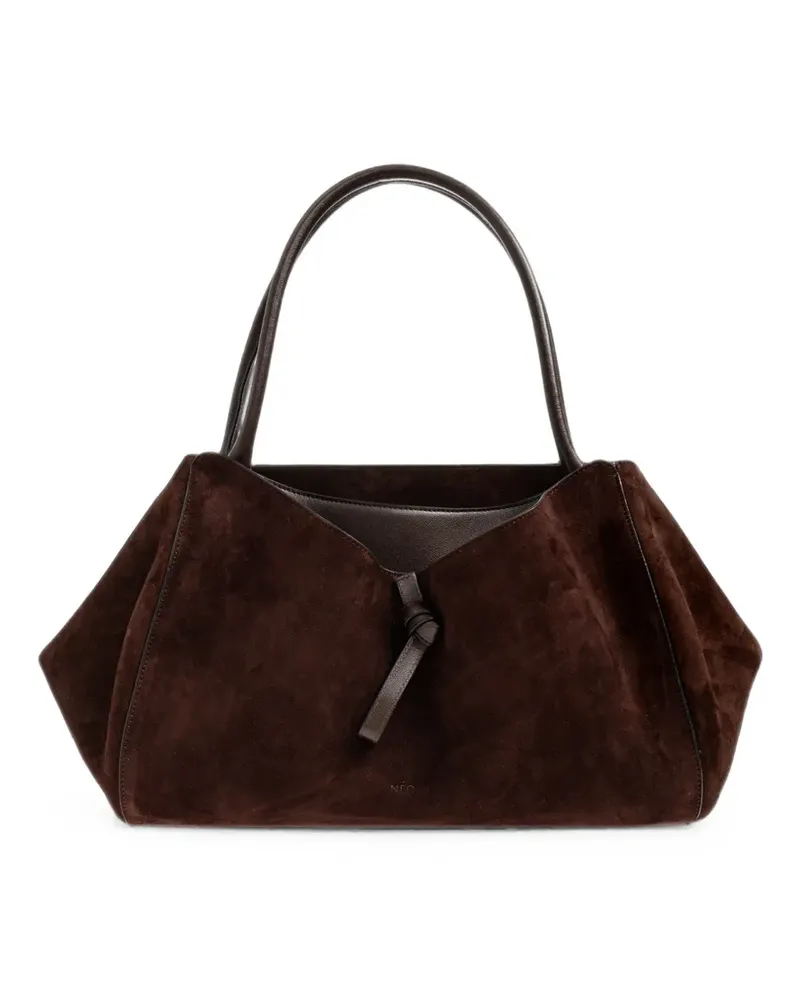NEOUS Sagitta Tote Bag aus Wildleder - Braun Braun
