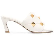 Rockstud Sandalen - Weiß