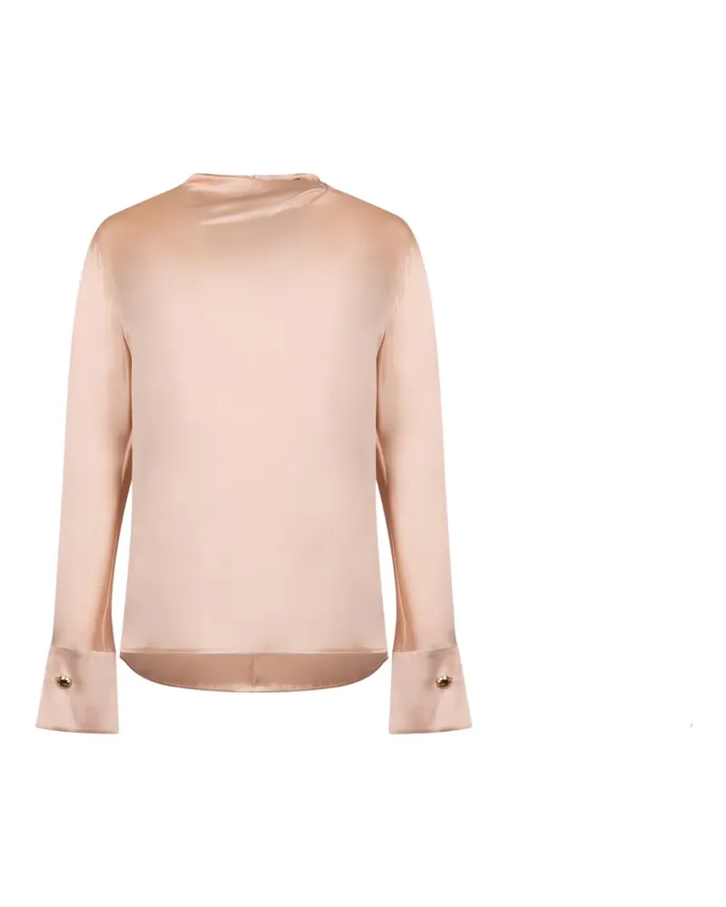 Max Mara button-cuff blouse - Rosa Rosa