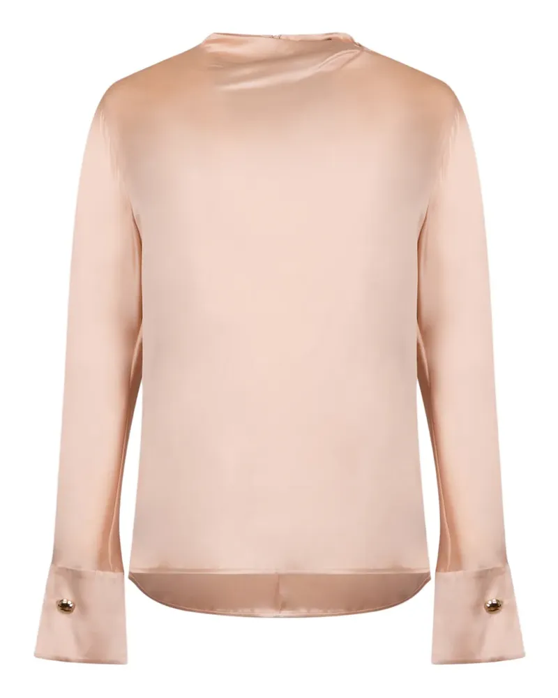 Max Mara Bluse mit Knopfmanschetten - Rosa Rosa