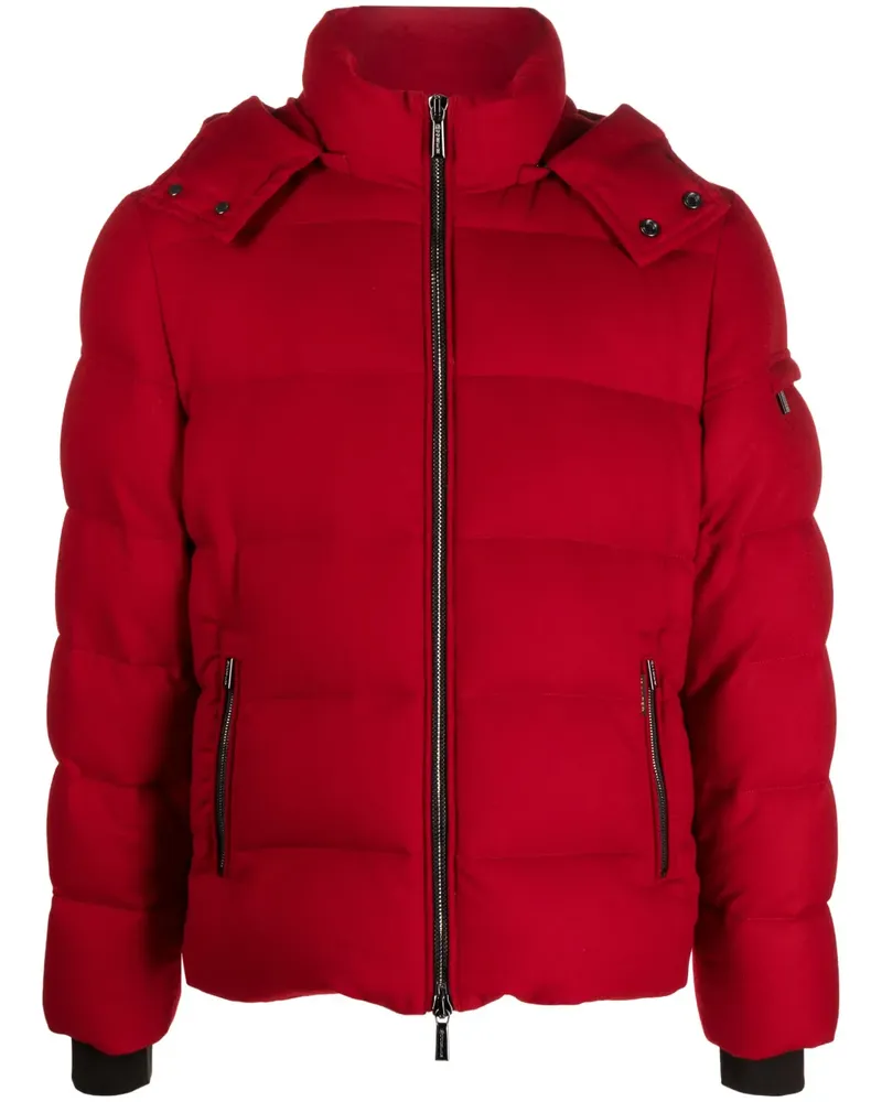 MOORER Brett Daunenjacke mit Kapuze - Rot Rot