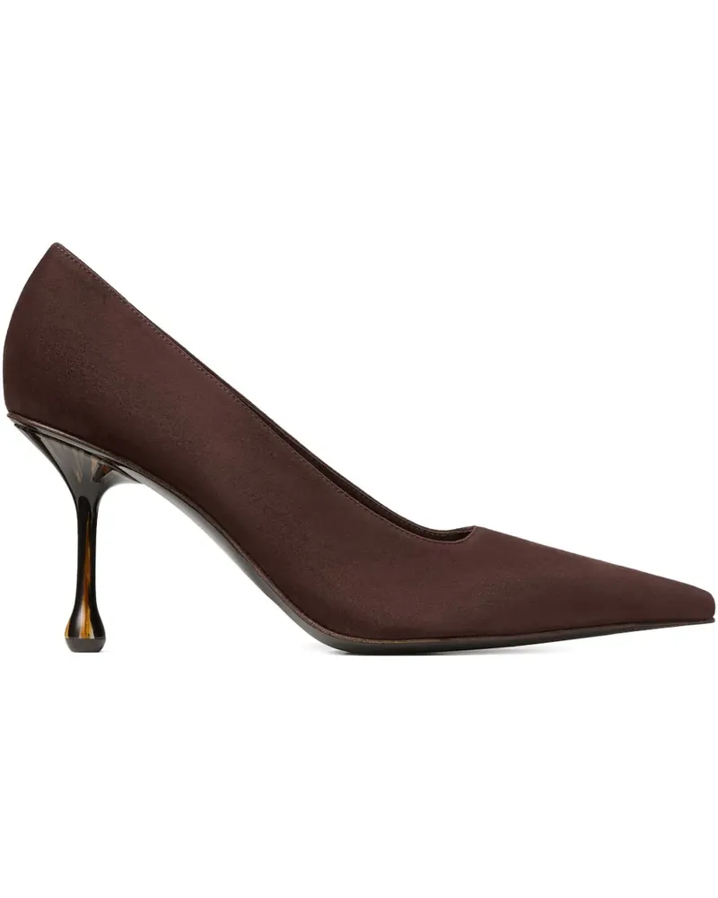 Jimmy Choo Ixia Pumps mit spitzer Kappe 80mm - Braun Braun