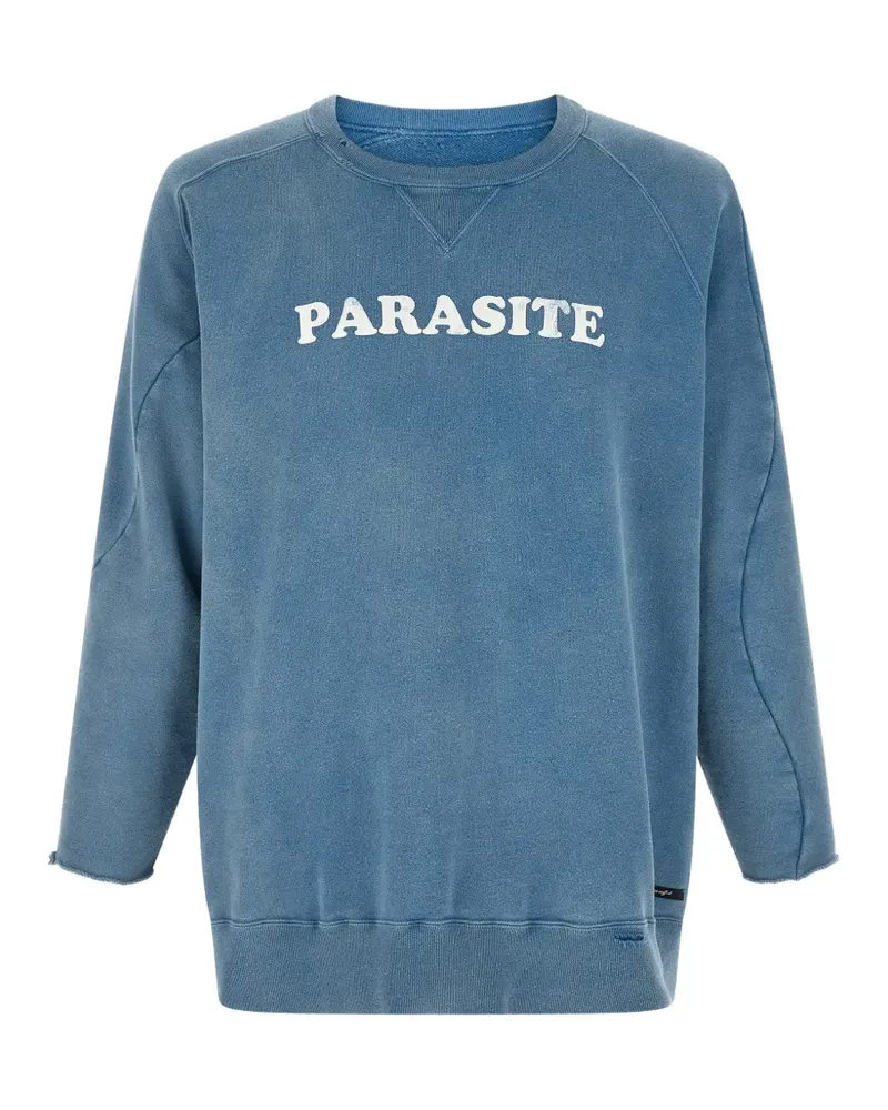 Undercover slogan-print sweatshirt - Blau Blau