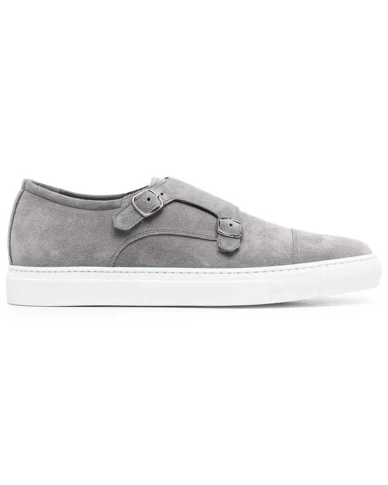 Scarosso Monk-Sneakers aus Wildleder - Grau Grau