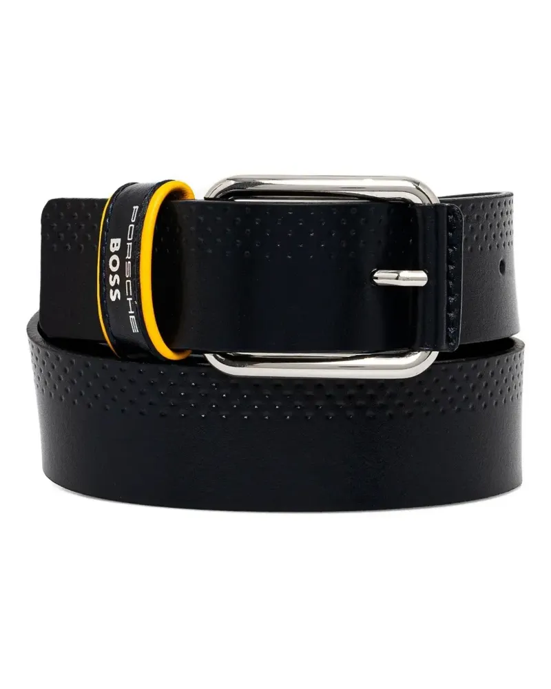 HUGO BOSS Perforierter Gürtel - Schwarz Schwarz