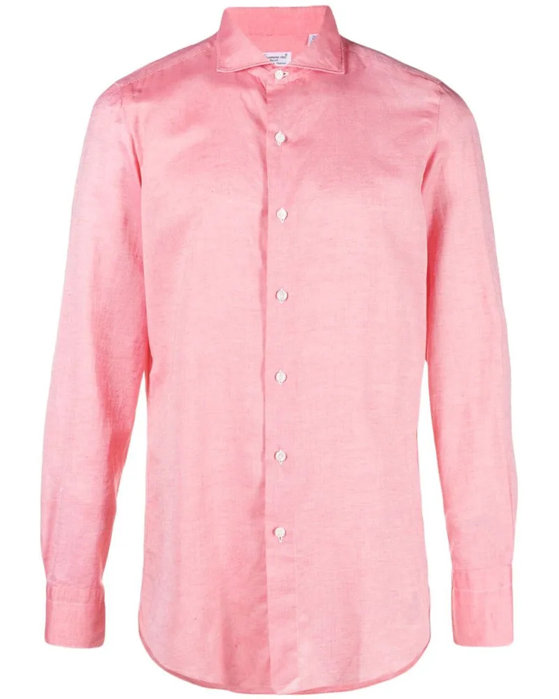 Finamore 1925 Napoli Hemd - Rosa Rosa
