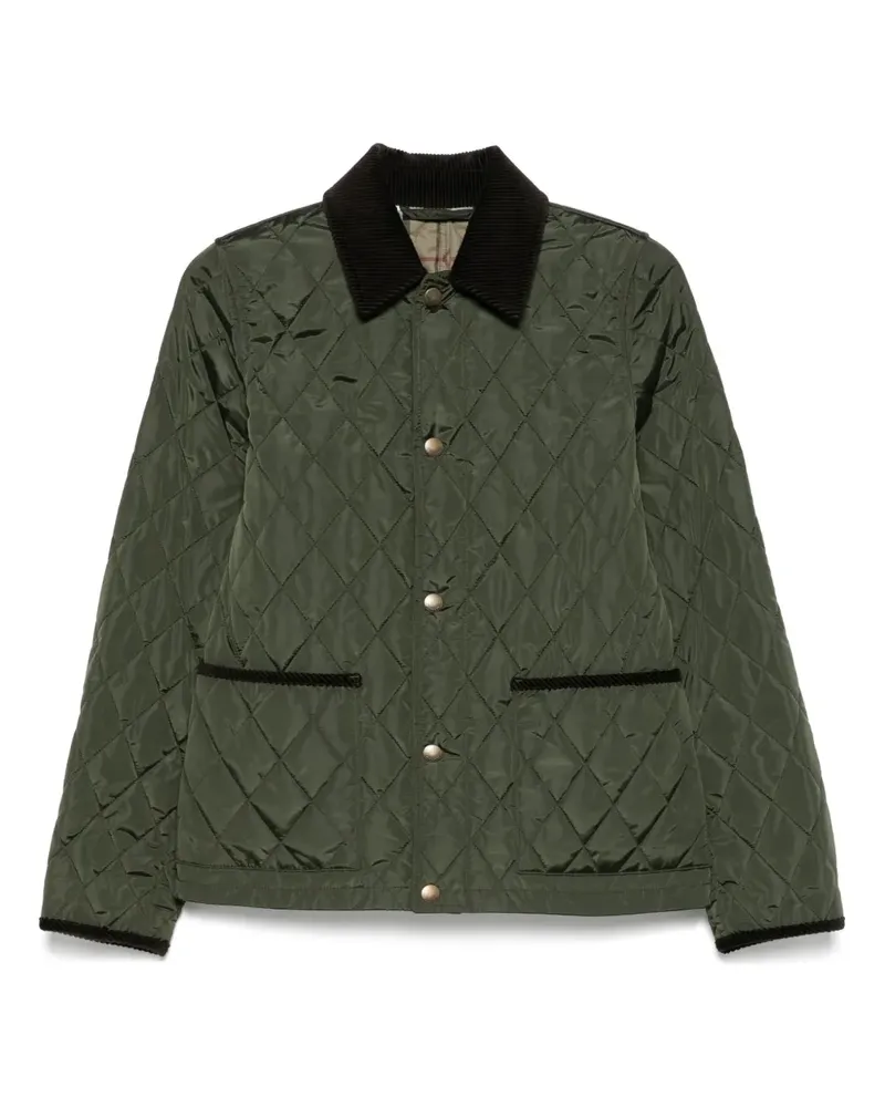 Burberry Gesteppte Jacke - Grün Grün