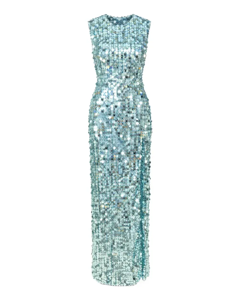 BRONX AND BANCO Kleid mit Pailletten - Blau Blau