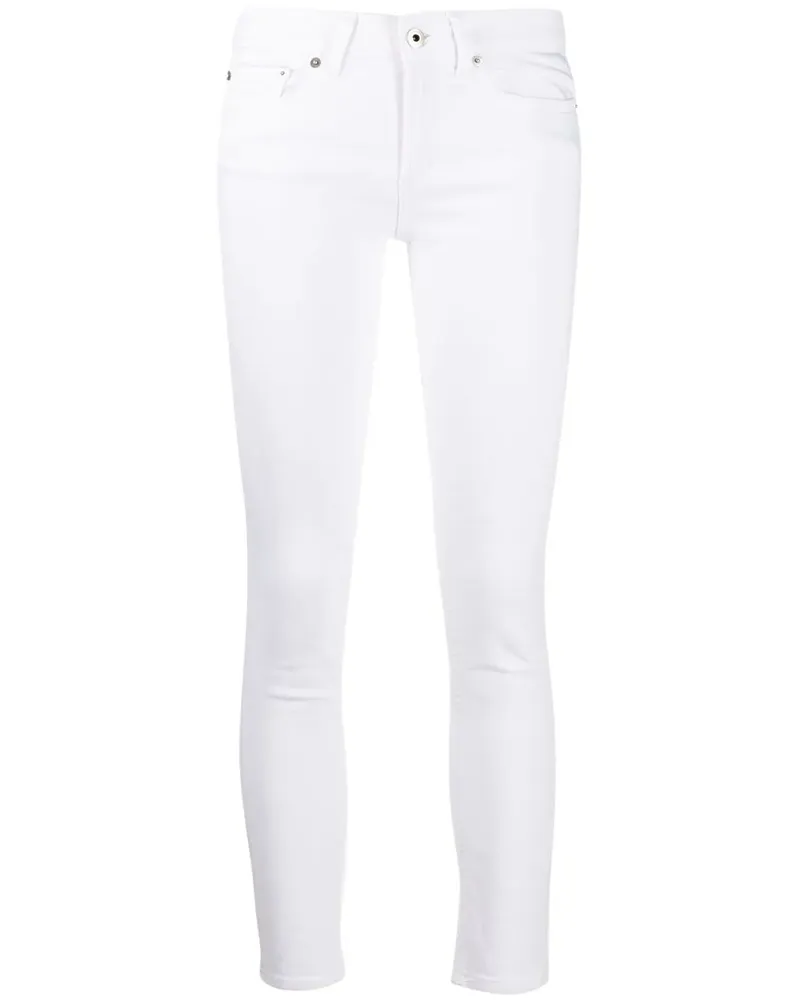 Dondup Tief sitzende Skinny-Jeans - Weiß Weiß