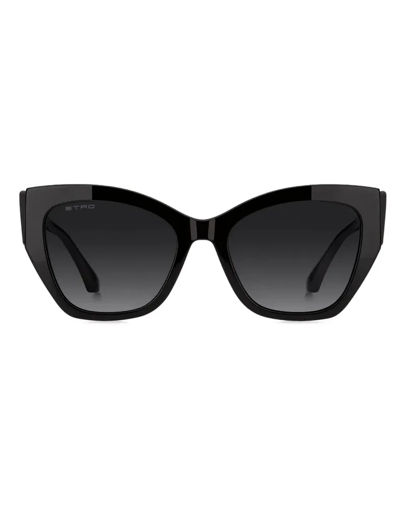 Etro Cat-Eye-Sonnenbrille - Schwarz Schwarz