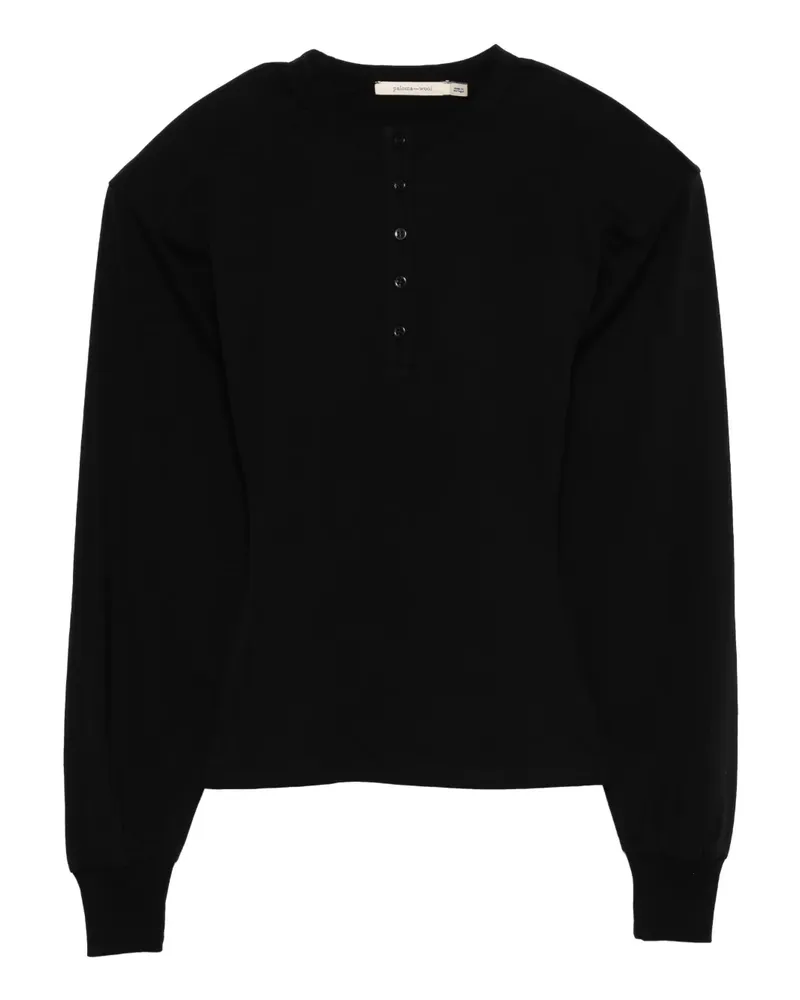 Paloma Wool Geknöpftes Oberteil - Schwarz Schwarz