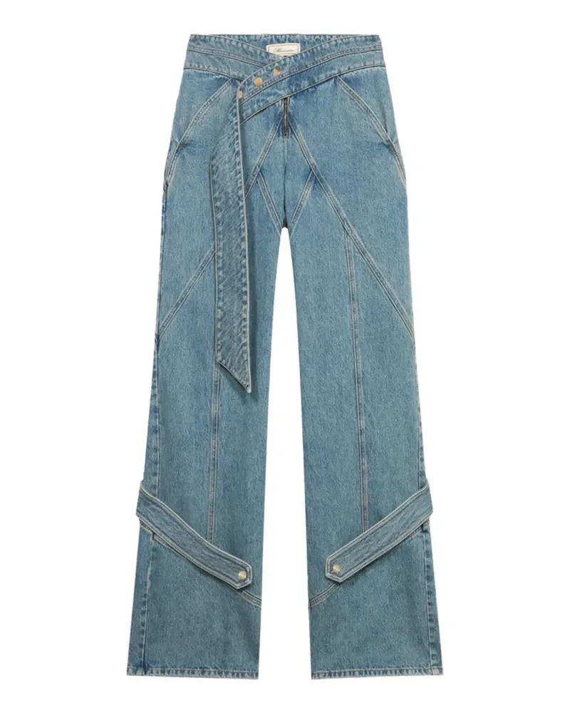 Blumarine Jeans mit Gürtel - Blau Blau
