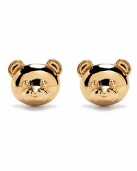 Moschino Kleiner Teddy Bear Ohrring Gold