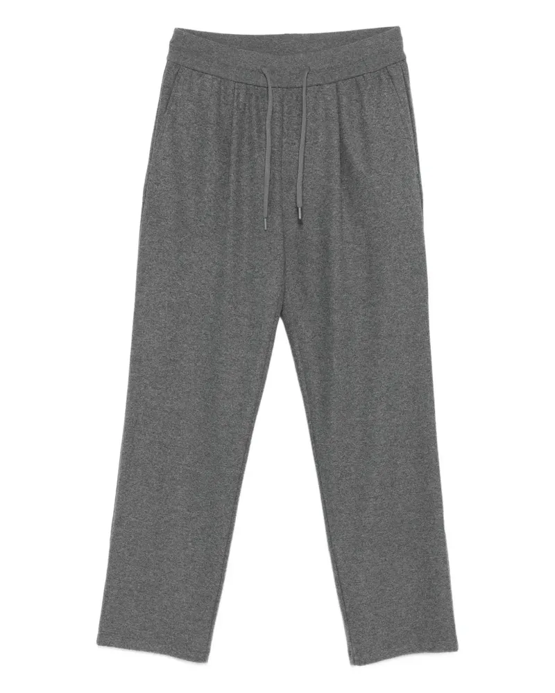 Herno Hose mit Kordelzug - Grau Grau