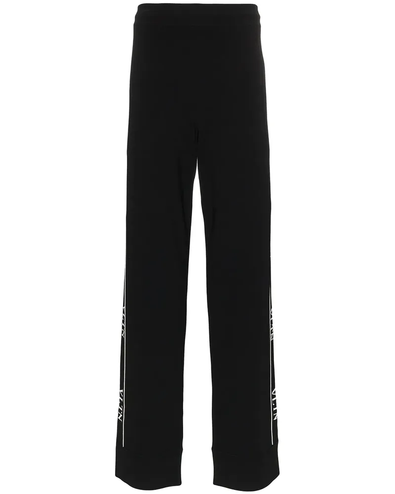 Valentino Garavani Jogginghose mit Logo-Print - Schwarz Schwarz