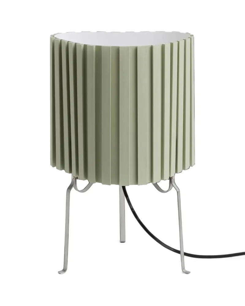 Hay Canelé pleated table lamp - Grün Grün