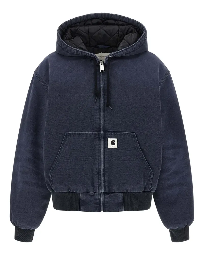 Carhartt WIP Jacke mit verstellbarer Kapuze - Blau Blau