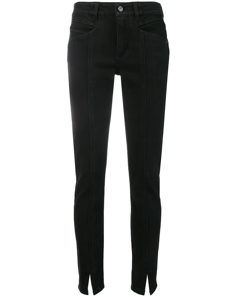 Givenchy Hose mit Beinschlitz - Schwarz Schwarz