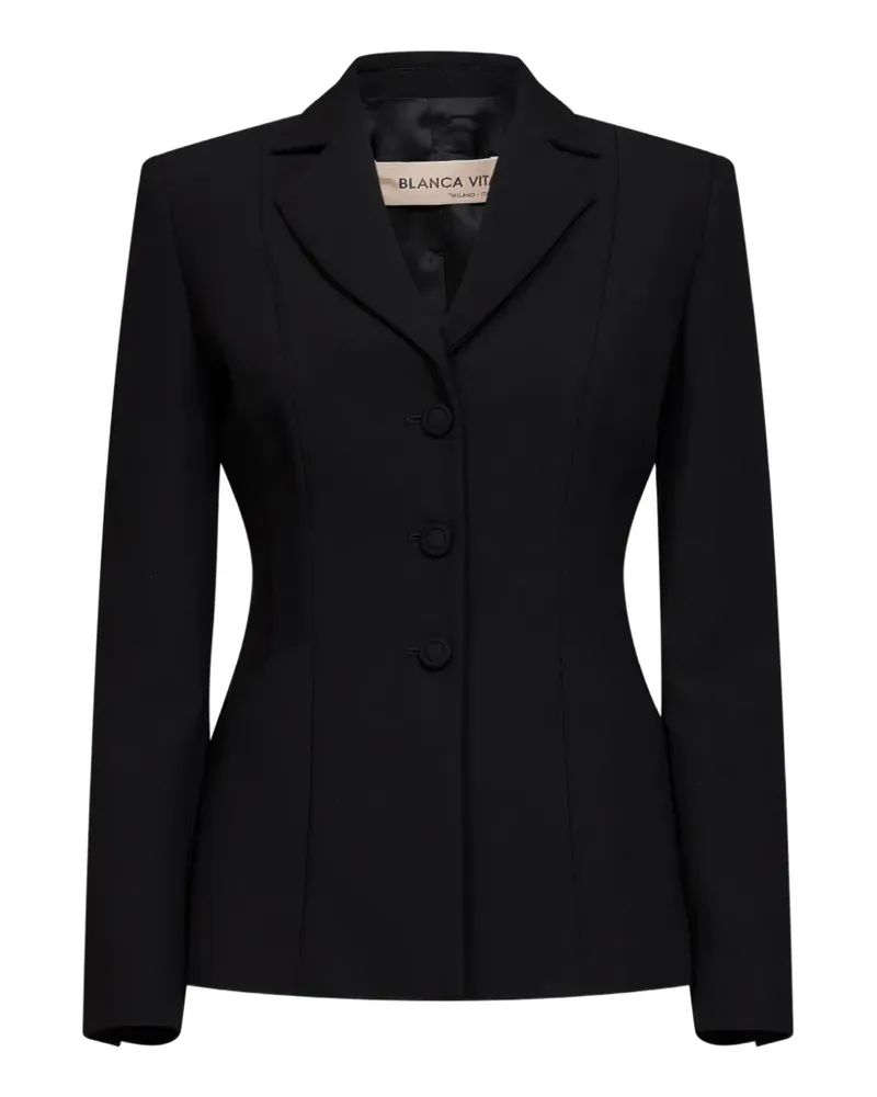 Blanca Schmale Jacke - Schwarz Schwarz