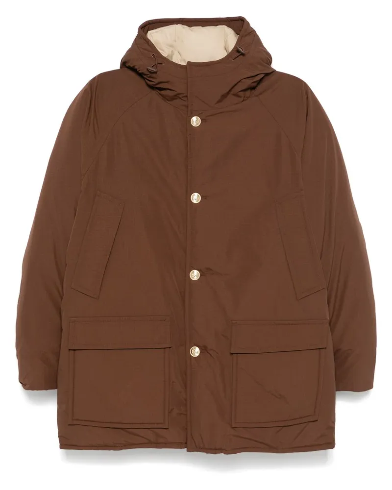 Drôle de Monsieur Parka mit Kapuze - Braun Braun