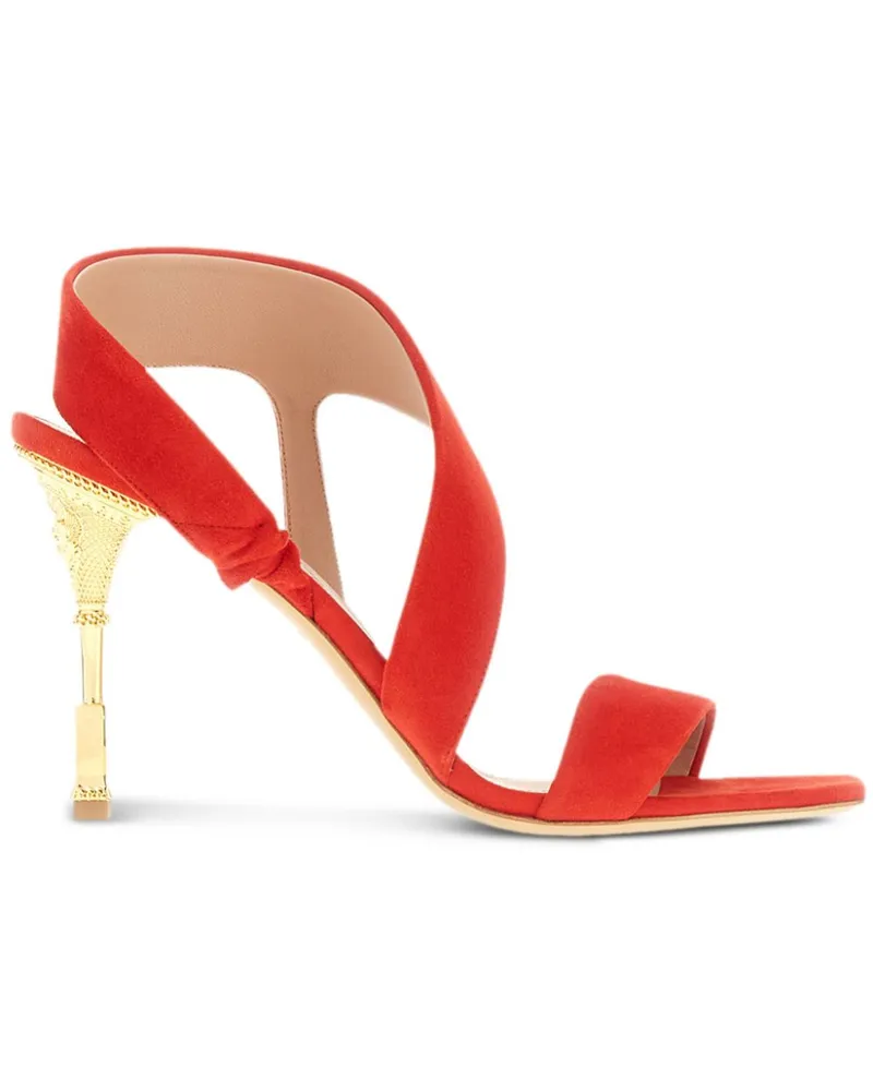 Balmain Moneta Sandalen - Rot Rot