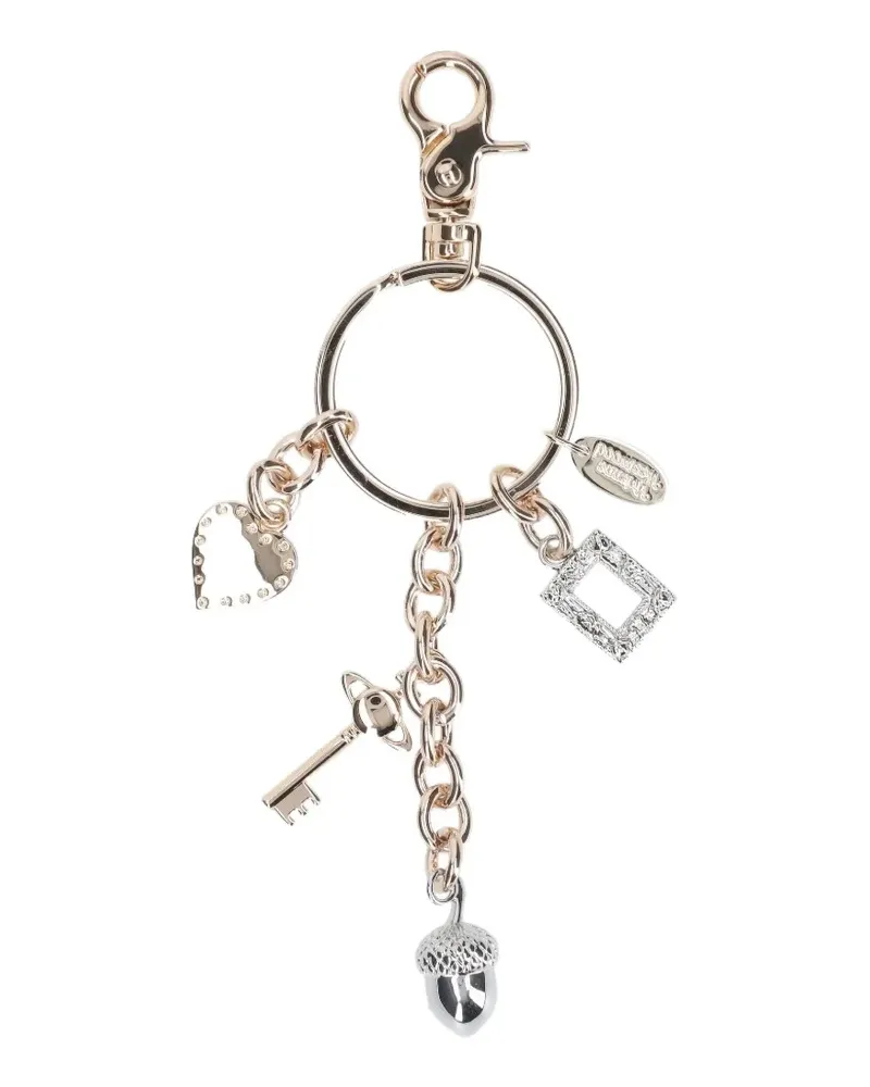 Vivienne Westwood multi-charm keyring - Rosa Rosa