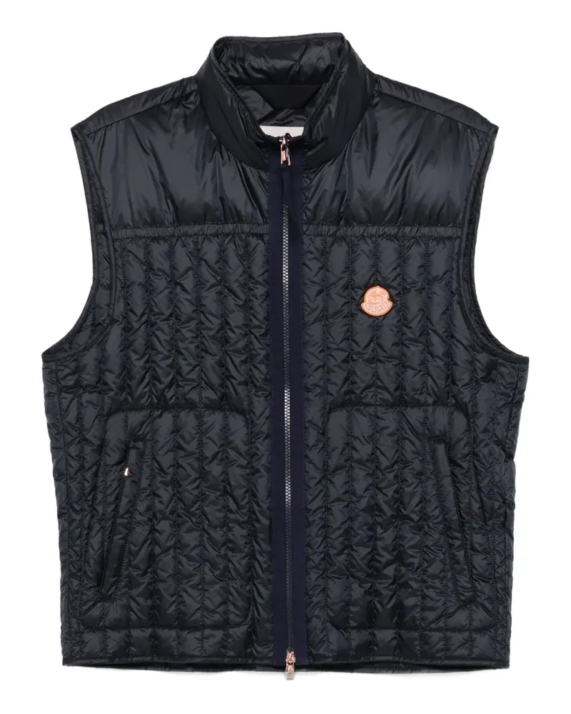 Moncler x Gilga Farm by Donald Glover gesteppte Weste - Blau Blau