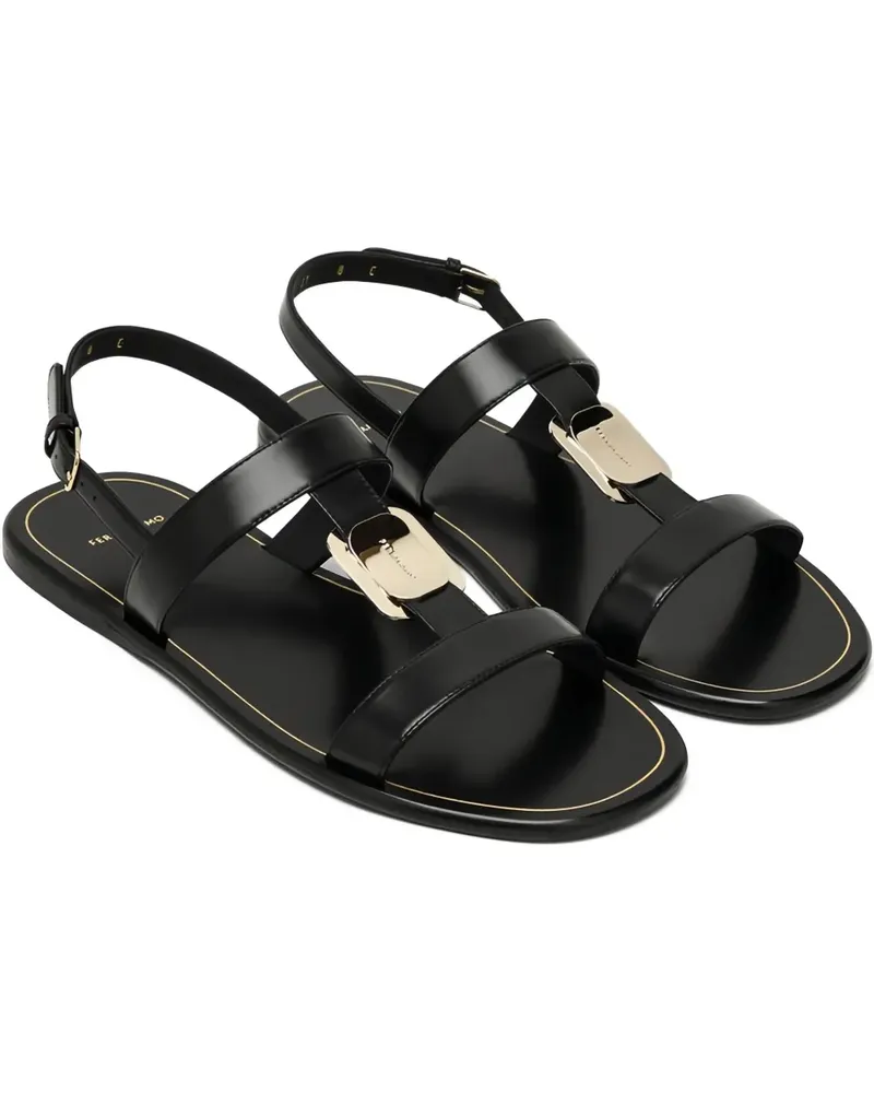 Ferragamo Capri Sandalen - Schwarz Schwarz