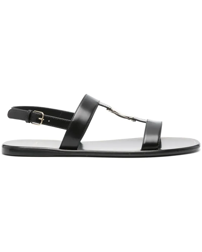 Ferragamo Capri Sandalen - Schwarz Schwarz