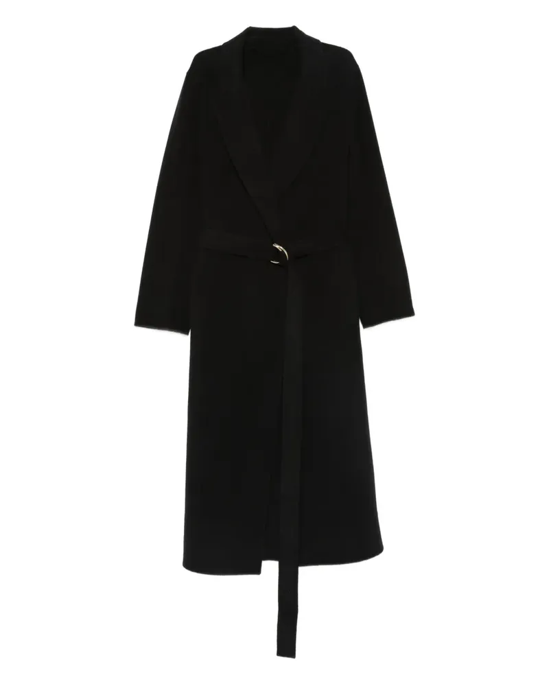 MARELLA Mantel mit Gürtel - Schwarz Schwarz