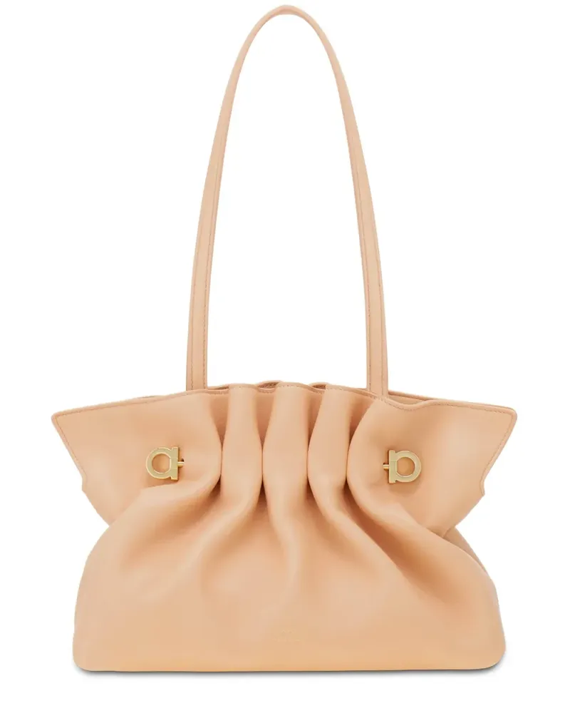 Ferragamo Kleine Soft Schultertasche - Rosa Rosa