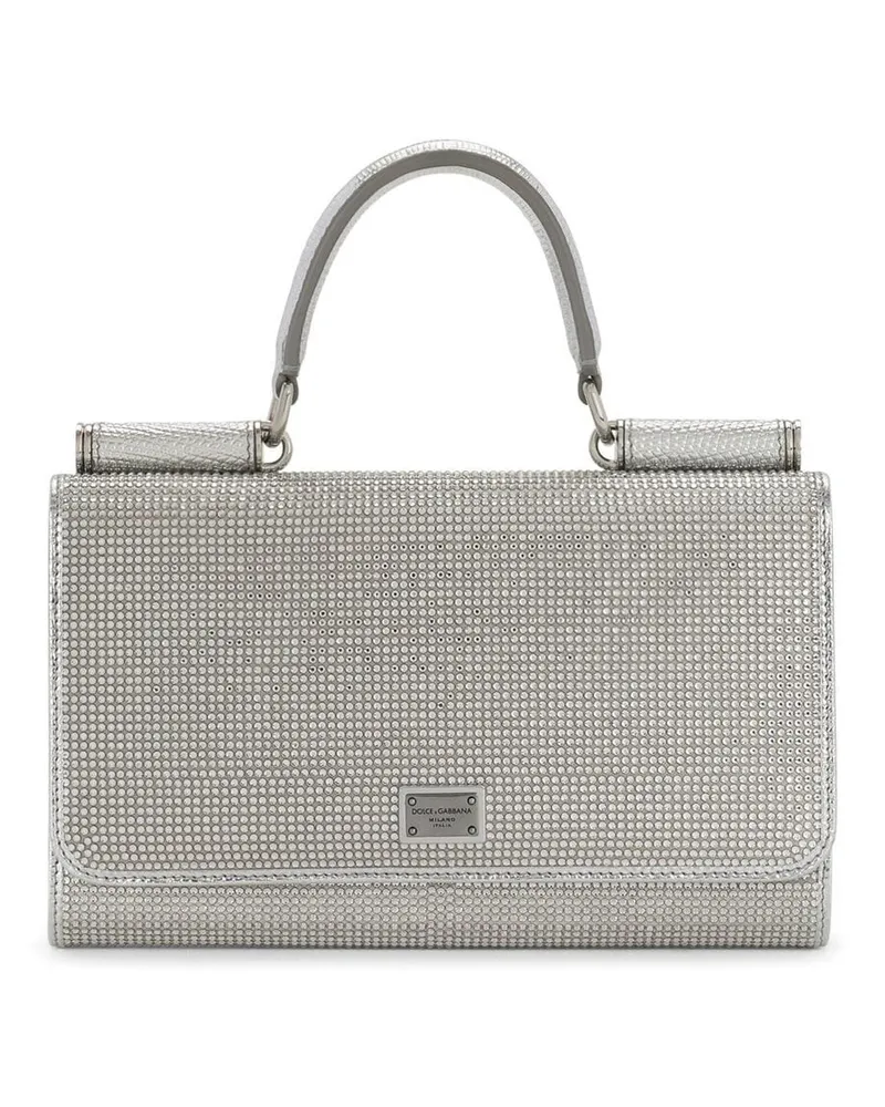 Dolce & Gabbana KIM DOLCE&GABBANA Handytasche - Silber Silber