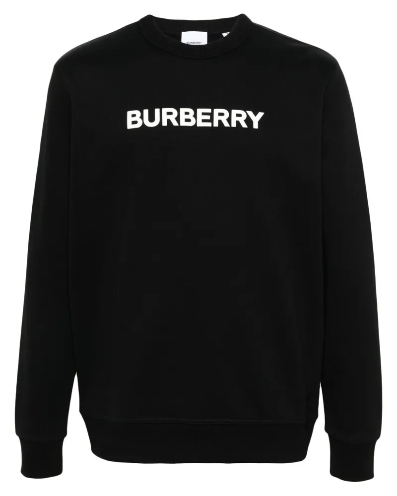 Burberry Sweatshirt mit Logo-Print - Schwarz Schwarz