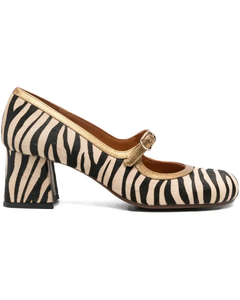 Chie Mihara Mules mit Absatz 60mm - Nude Nude