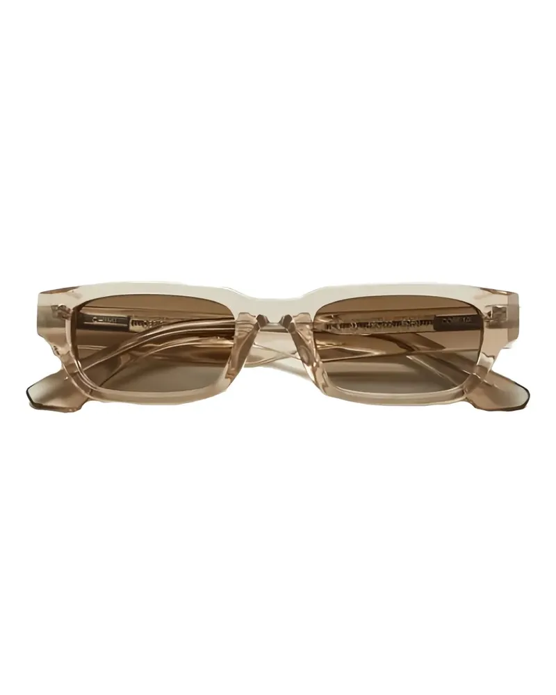 CHIMI Sonnenbrille mit eckigem Gestell - Nude Nude