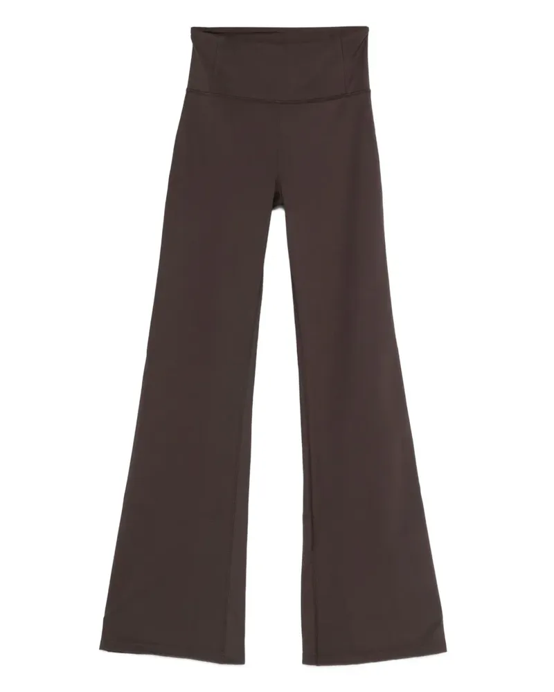 Girlfriend Collective Ausgestellte Kompressive Leggings - Braun Braun