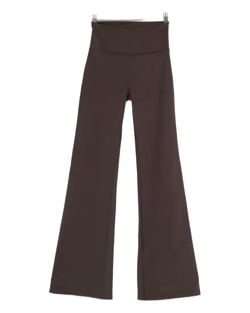 Girlfriend Collective compressive flared leggings - Braun Braun