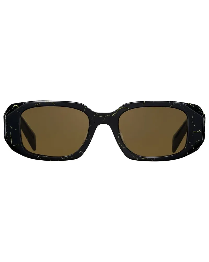 Prada Symbole Sonnenbrille - Schwarz Schwarz