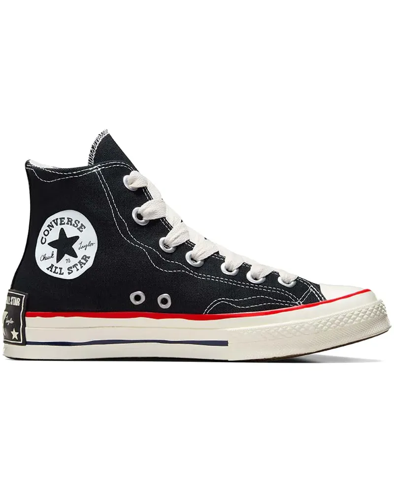 Converse Chuck Taylor All Star 70 Hi "Sketch Black" Sneakers - Schwarz Schwarz