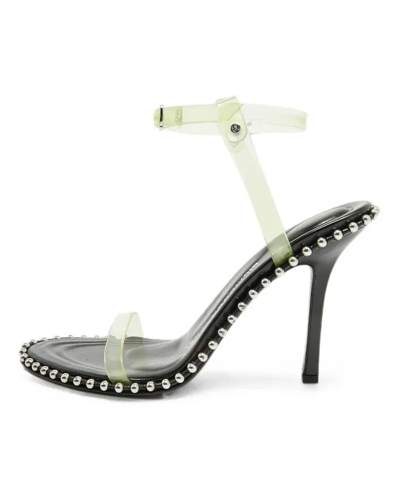 Alexander Wang Nova ball-chain sandals - Weiß Weiß