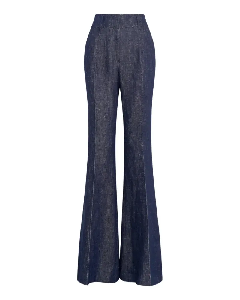 Gabriela Hearst Rhein high-waisted flared jeans - Blau Blau